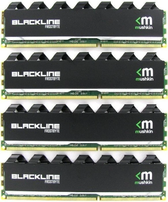 Mushkin Blackline Frostbyte G3 UDIMM 32GB Kit, DDR3-2133, CL10-12-12-28