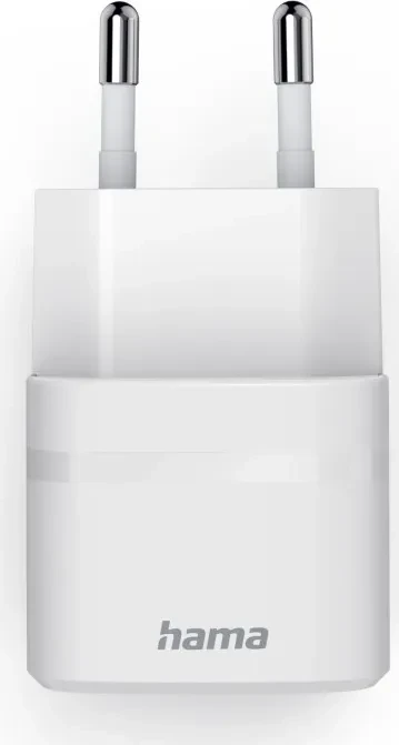 Hama Schnellladegerät GaN USB-C PD 30W weiß