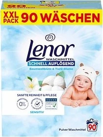 Lenor Sensitiv Pulver Waschmittel, 4.95kg