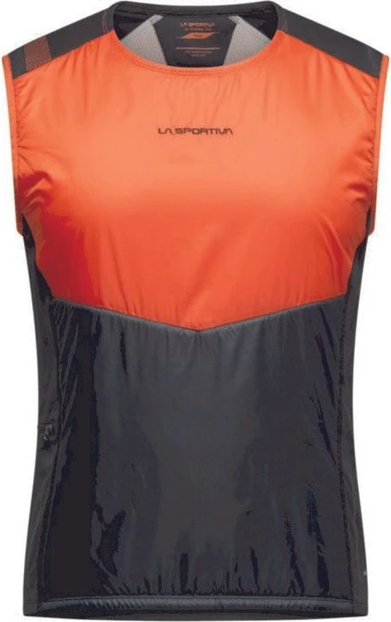 La Sportiva Blizzard Insulated Laufweste black/cherry tomato (Herren)
