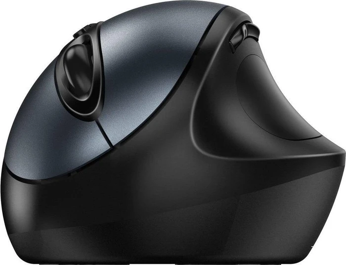 Genius Ergo 8300S Wireless Vertical Ergonomic Silent Mouse Iron Grey, USB