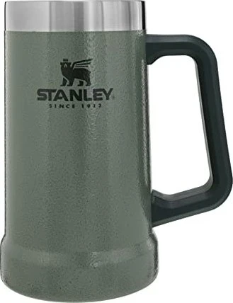 Stanley Adventure Big Grip Beer Stein Isolierbecher 700ml hammertone green