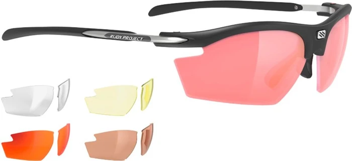 Rudy Project Rydon matte black/racing red-laser copper-action brown-yellow transparent