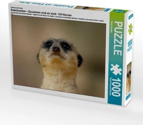 Calvendo Ein Motiv aus dem Kalender Erdmännchen - Zusammen sind wir stark / CH-Version