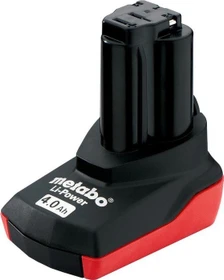 Metabo Werkzeug-Akku 12V, 4.0Ah, Li-Ionen [4.0Ah] [48Wh]