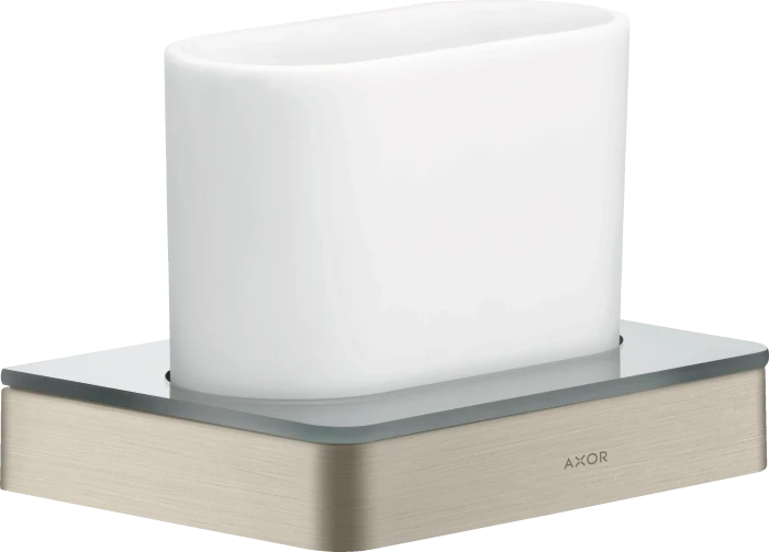 Hansgrohe AXOR Universal Softsquare Zahnbürstenbecher mit Halter