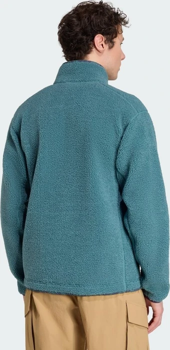 adidas Terrex Xploric High Pile Fleece Pullover preloved teal (Herren)