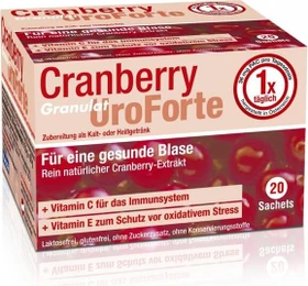 Biogelat Cranberry UroForte Granulat Beutel, 20 Stück