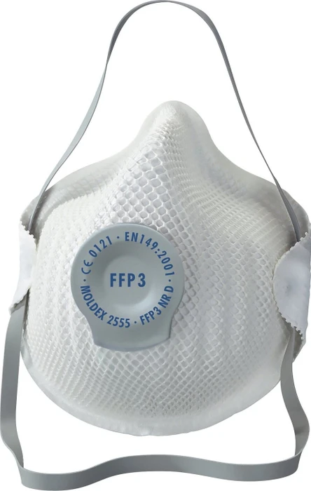 Moldex Klassiker FFP3 NR D mit Klimaventil Atemschutzmaske, 20 Stück