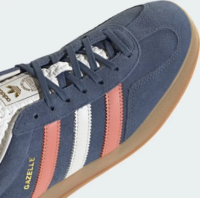 adidas Gazelle Indoor blue blink/wonder clay/sand strata