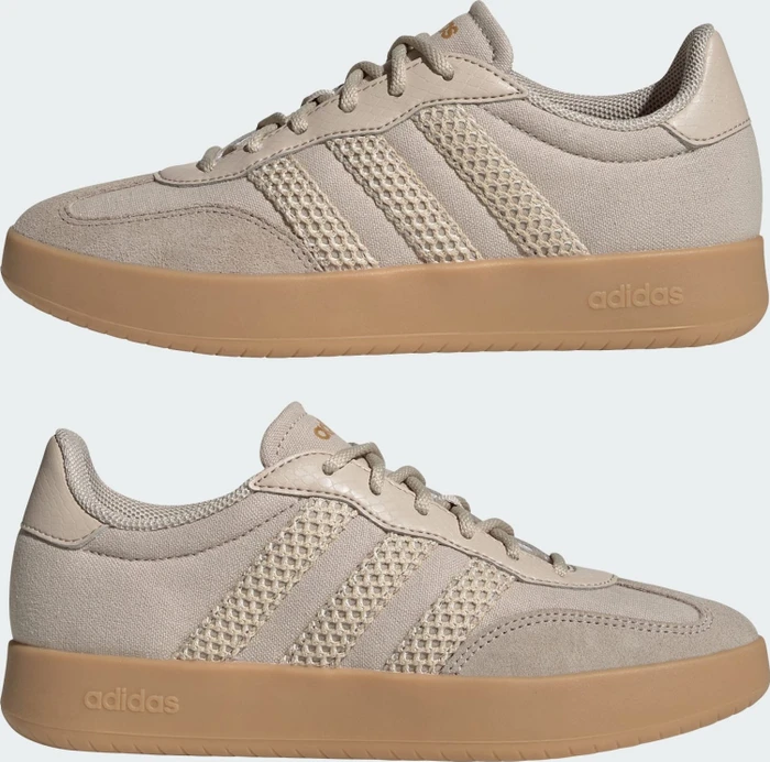 adidas Barreda wonder beige/gold metallic/gum (Damen)