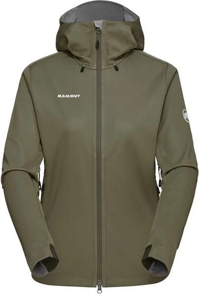 Mammut Ultimate VII SO Hooded Funktionsjacke marsh (Damen)