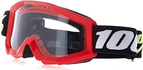 100% Strata Mini Schutzbrille red/clear lens (Junior)