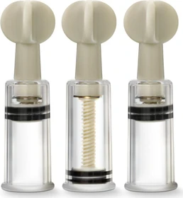 Blush Temptasia Clit and Nipple Twist Suckers-Set,   3-tlg.