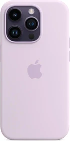 Apple Silikon Case mit MagSafe für iPhone 14 Pro Flieder