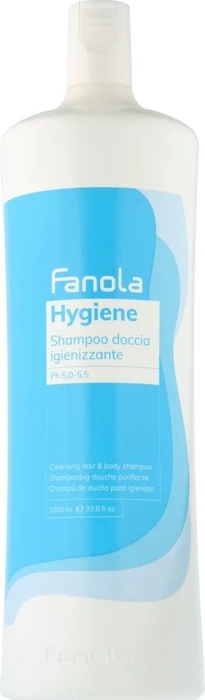 Fanola Hygiene Cleansing Hair & Body Shampoo, 1l