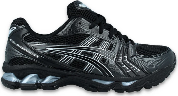 Asics Gel-Kayano 14 black/pure silver (Herren)