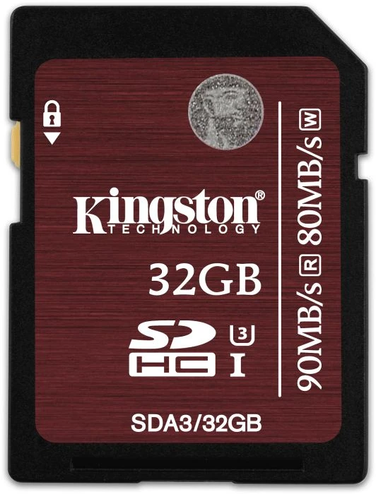 Kingston SDA3, SD UHS-I U3