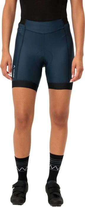 Vaude Posta Tights Shorty Fahrradhose kurz dark sea (Damen)