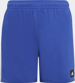 adidas 3-Streifen Badeshorts semi lucid blue/white (Junior)
