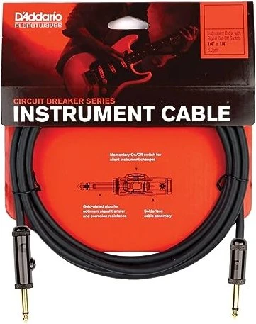 Planet Waves Circuit Breaker Momentary Mute 4.5m