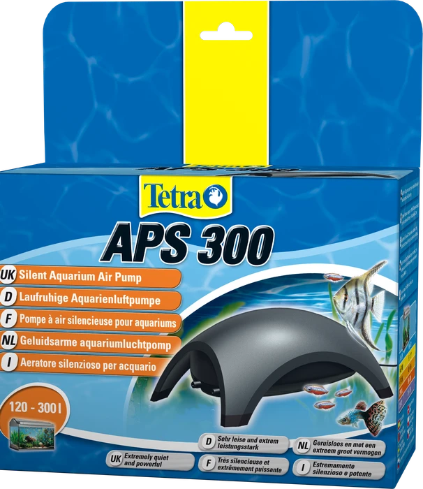 Tetra APS 300 Aquarien-Luftpumpe, schwarz