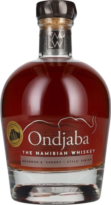 Ondjaba The Namibian Whiskey Bourbon & Sherry Style Finish 700ml