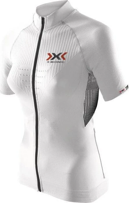 X-Bionic The Trick FZ Trikot kurzarm white/black (Damen)