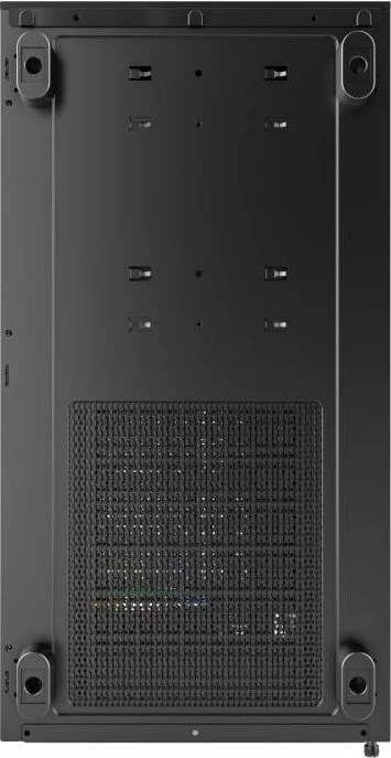 Montech XR, schwarz, Glasfenster