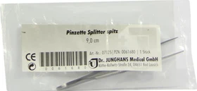 Dr. Junghans Medical Pinzette Splitter spitz 90mm