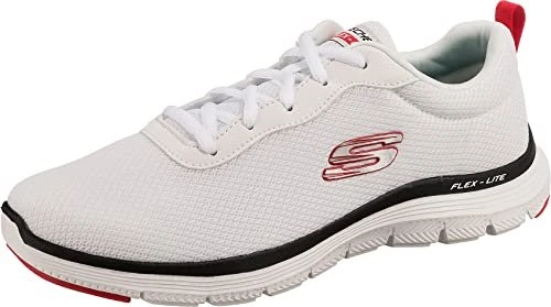Skechers Flex Advantage 4.0 Providence weiß/schwarz/rot (Herren)