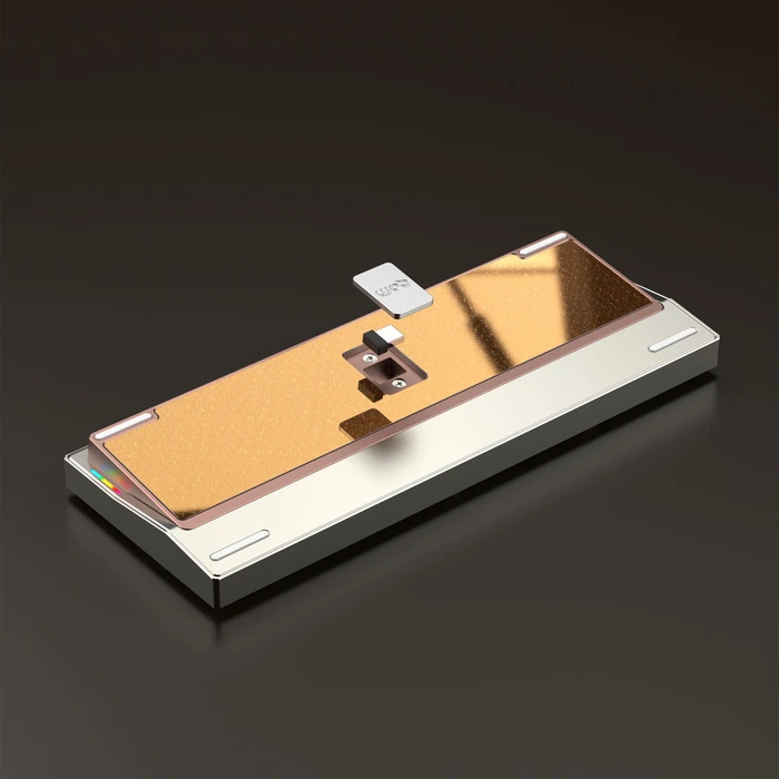 Wobkey Crush 80 Reboot Pro, Yellow, LEDs RGB, Kailh Cocoa, USB/Bluetooth, US