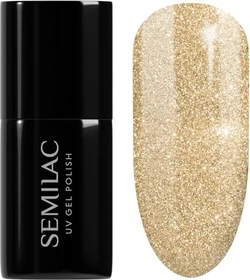 Semilac Allure UV Nagellack 037 gold disco, 7ml