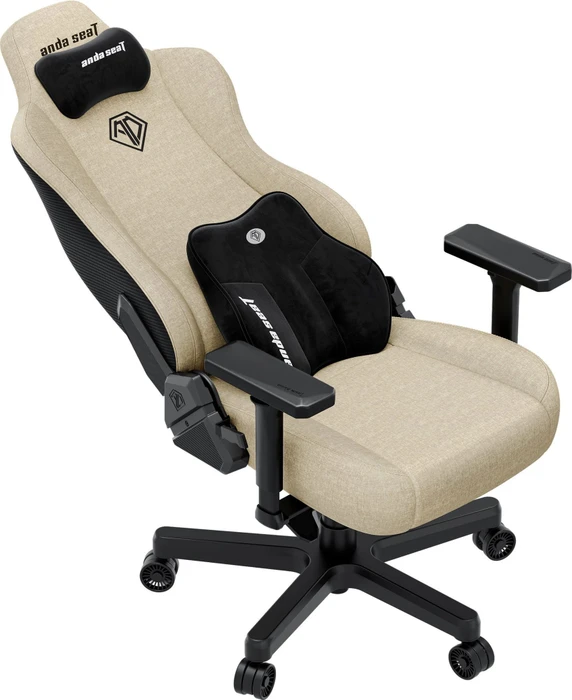 Anda Seat Kaiser 3E XL Gamingstuhl, Stoff beige