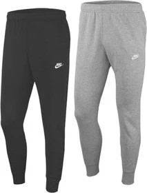 Nike Sportswear Club Trainingshose lang dark grey heather/matte silver/white (Herren)