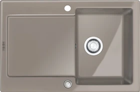 Franke Maris MRK 611-78 Einbau Becken rechts mit Ablauffernbedienung cashmere