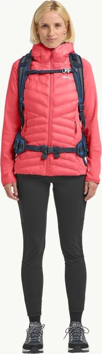 Jack Wolfskin Routeburn Pro Hybrid Jacke sunset coral (Damen)