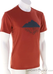 Rab Crimp Reflection Funktionsshirt kurzarm tuscan red (Herren)