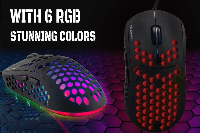 Inca IMG-346 Empousa RGB Gaming Mouse, USB