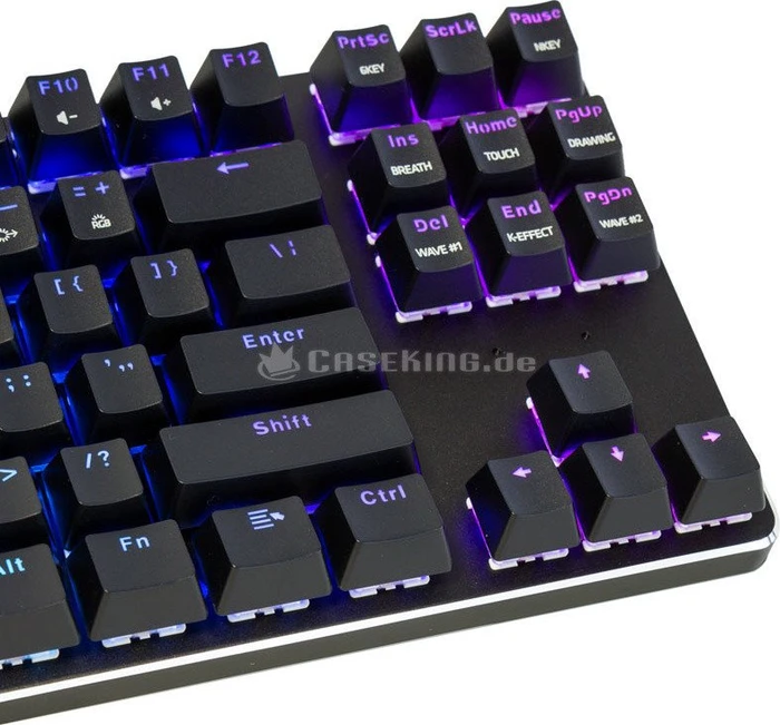 Glorious GMMK TKL, ABS, schwarz, Gateron BROWN, US