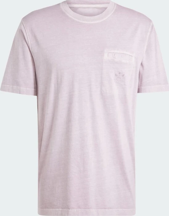 adidas Trefoil Essentials + Dye Pocket T-Shirt kurzarm preloved fig (Herren)