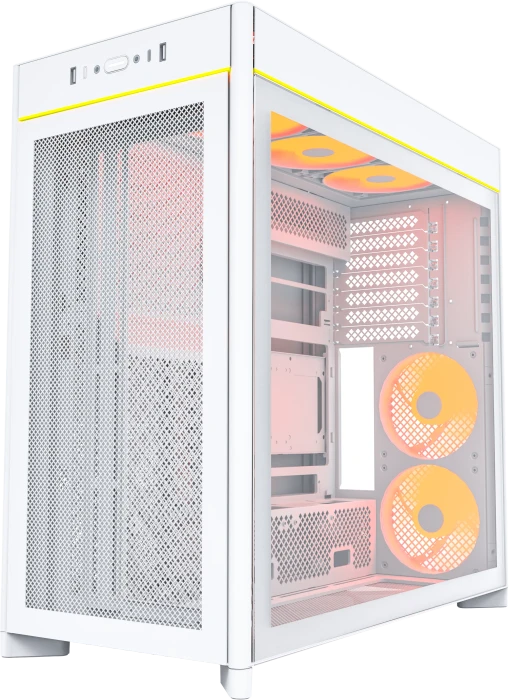 Montech HS01 Pro White, Glasfenster
