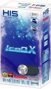 HIS Radeon HD 7850 IceQ X, 2GB GDDR5, DVI, HDMI, 2x mDP