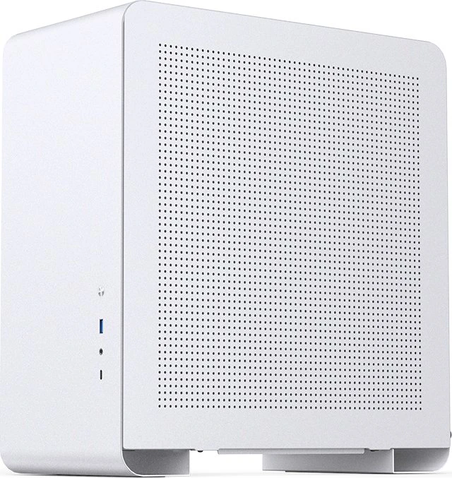 Jonsbo U4 Pro Mesh, weiß, Glasfenster
