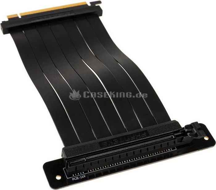 Phanteks Riser Kabel Premium, gewinkelt, PCIe 3.0, 220mm