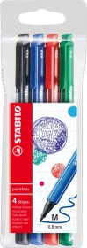 STABILO pointMax sortiert, 4er-Pack, Kunststoffetui