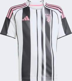 adidas Juventus Turin 2025/2026 Heimtrikot schwarz/weiß (Junior)