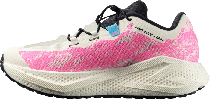 Salomon Aero Glide 4 GRVL vanilla ice/knockout pink/black (Herren)