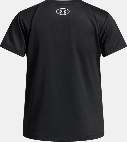 Under Armour Tech Funktionsshirt kurzarm schwarz/weiß (Junior)