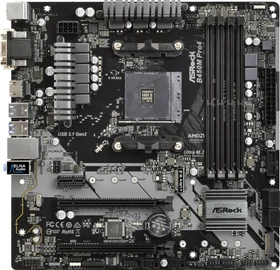 ASRock B450M Pro4 (AMD AM4)